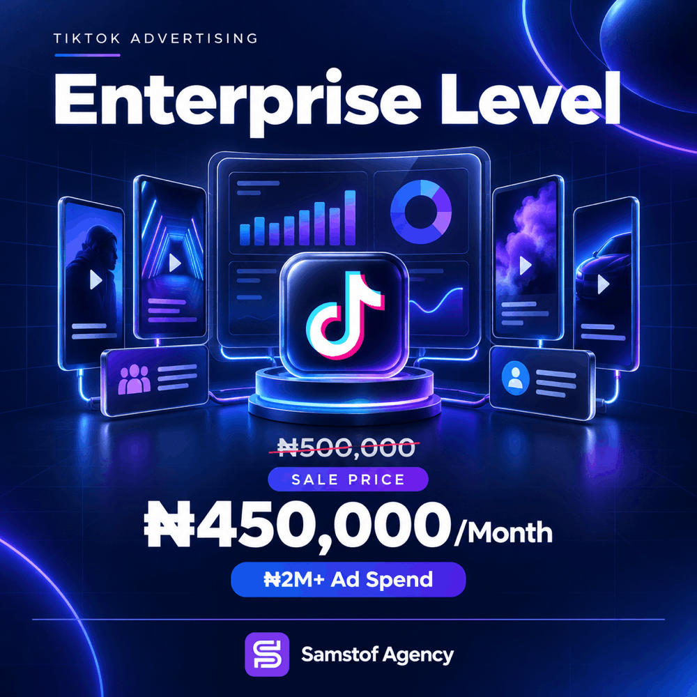 Premium TikTok Ads management service for advanced audience targeting, campaign optimization and business growth