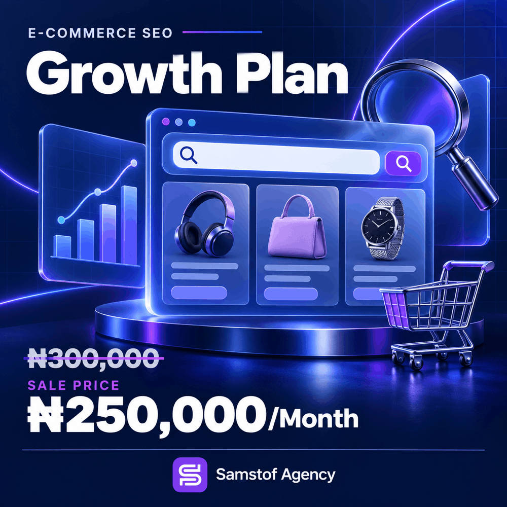 Growth eCommerce SEO service for increasing product rankings, organic traffic and online store sales
