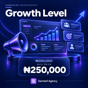Growth campaign management service for increasing website traffic, leads and online conversions