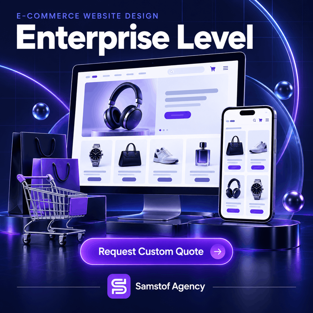 Enterprise eCommerce website development for large businesses