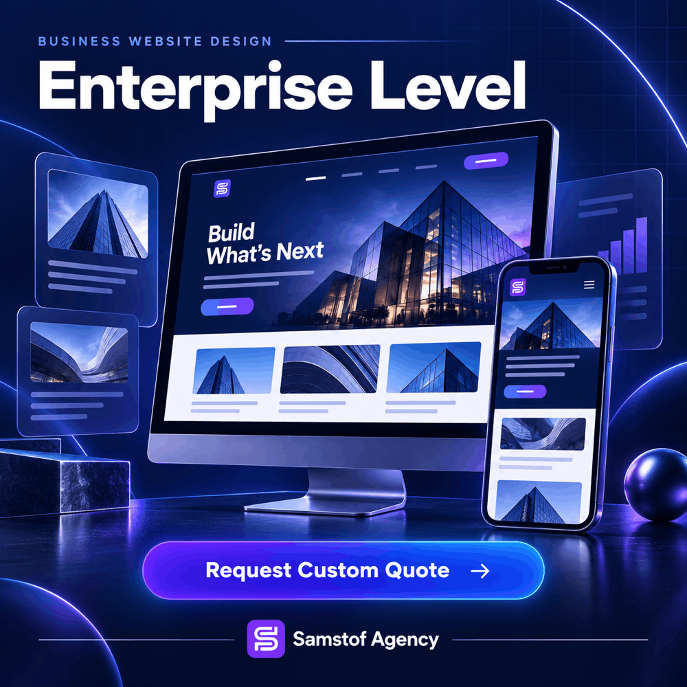 Enterprise Business Website Development for Large Organizations