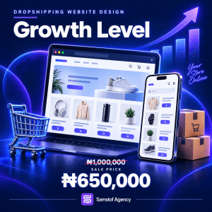 Growth dropshipping website with Shopify and WooCommerce automation