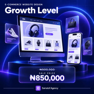 Growth eCommerce website design for growing businesses