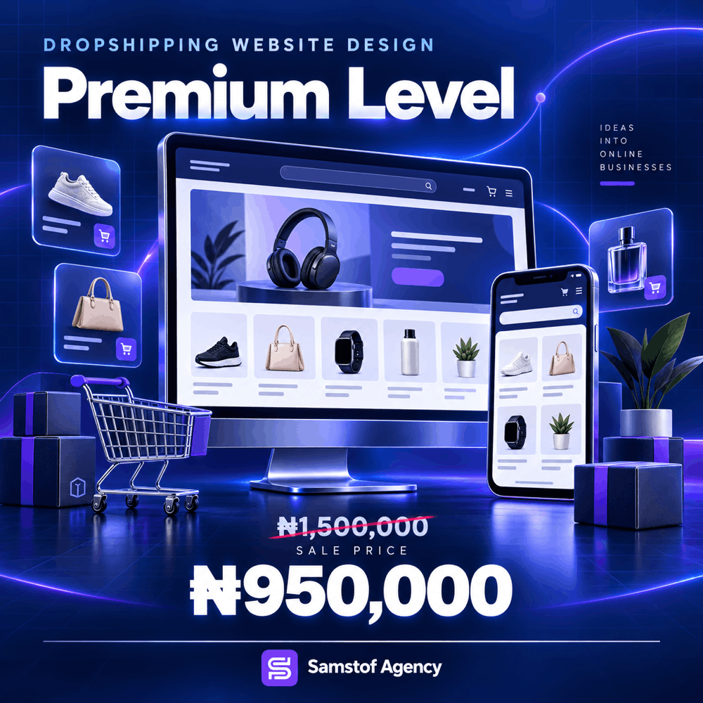 Professional Shopify and WooCommerce dropshipping website design