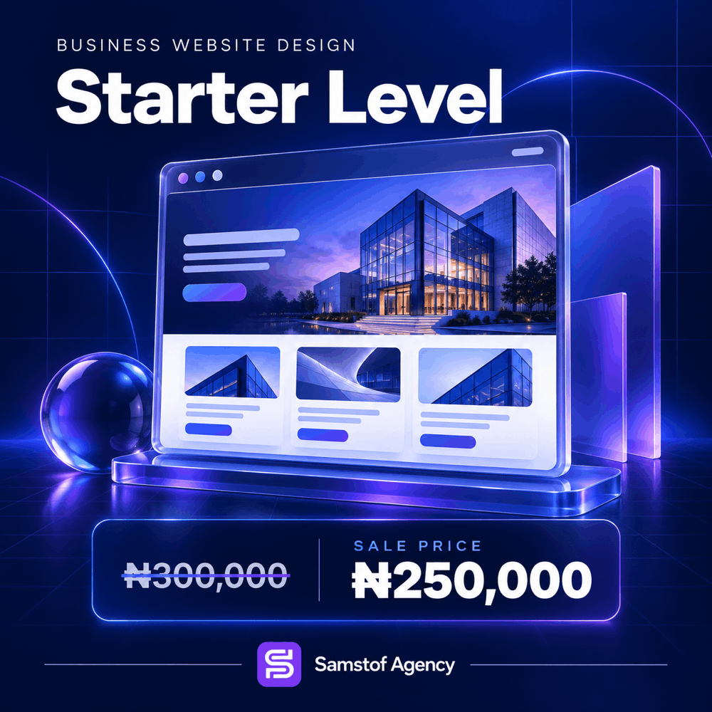 Starter Business Website Design for Startups and Small Businesses