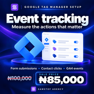 GTM event and conversion tracking for contact forms, WhatsApp clicks and GA4