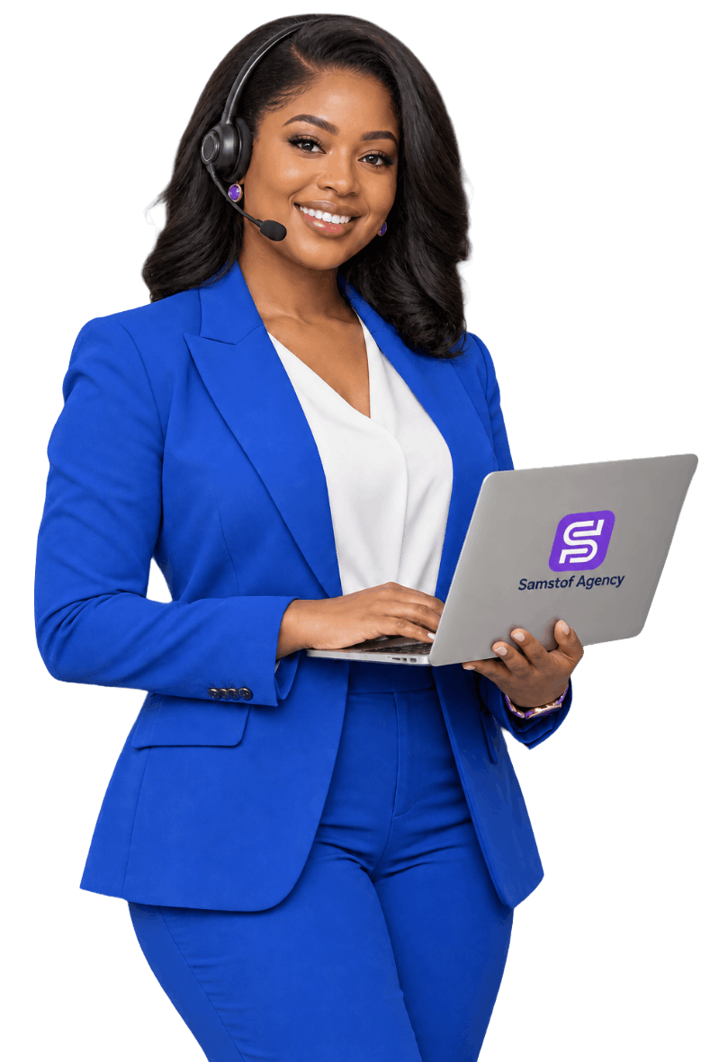 Samstof Agency free digital marketing consultation for businesses seeking expert advice on SEO, website design, paid advertising, and online growth.